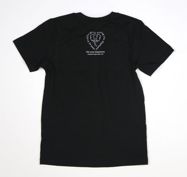 I Help Save Elephants Kids/Youth Unisex Tee