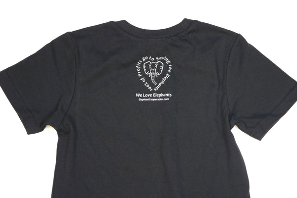 I Help Save Elephants Kids/Youth Unisex Tee