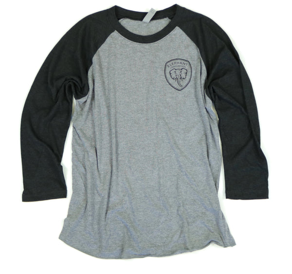 Elephant Cooperation Adult Unisex Raglan