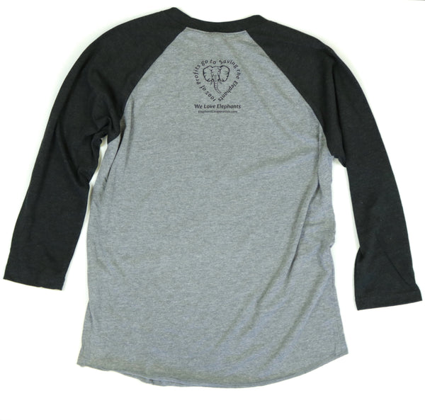 Elephant Cooperation Adult Unisex Raglan