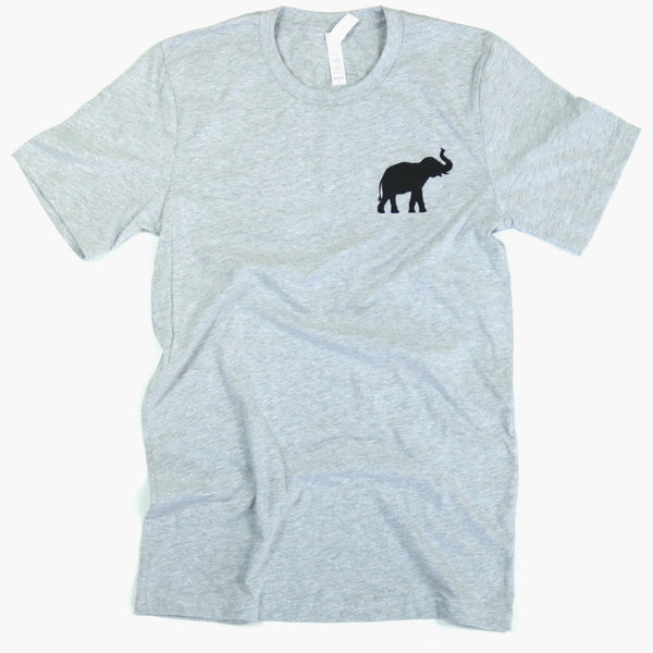 Elephant Silhouette Unisex Tee