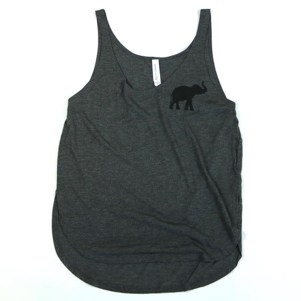 Women's Elephant Silhouette Tank