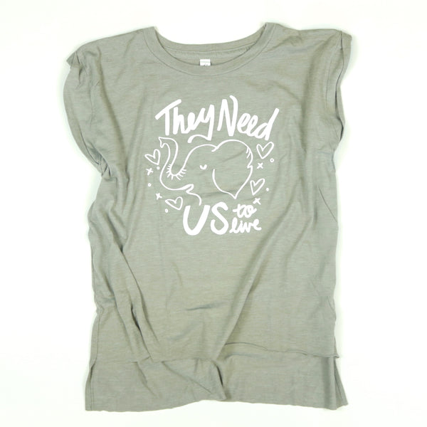 They Need Us to Live Heather Stone Tank