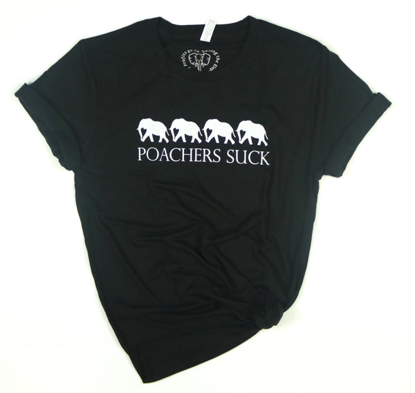 Poacher's Suck Women's Black Tee