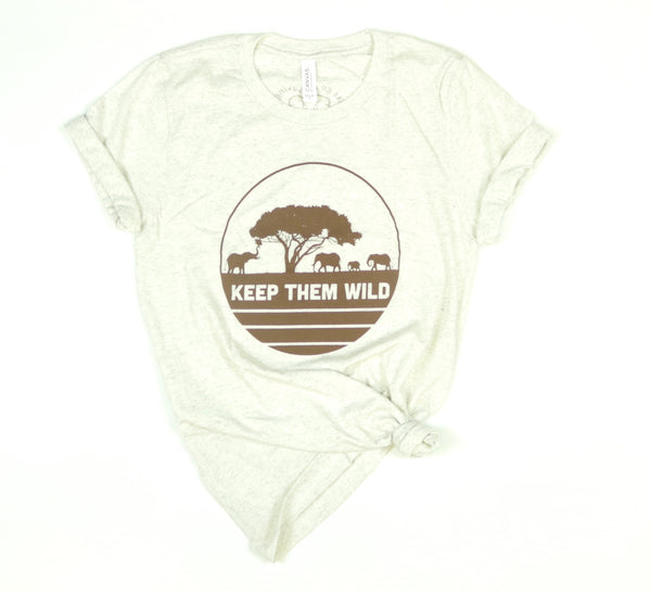 Keep Them Wild Adult Tee