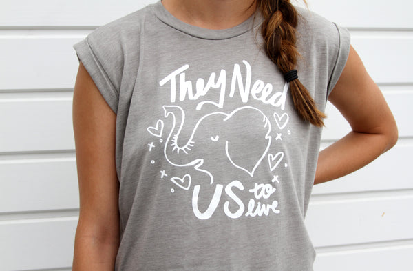 They Need Us to Live Heather Stone Tank