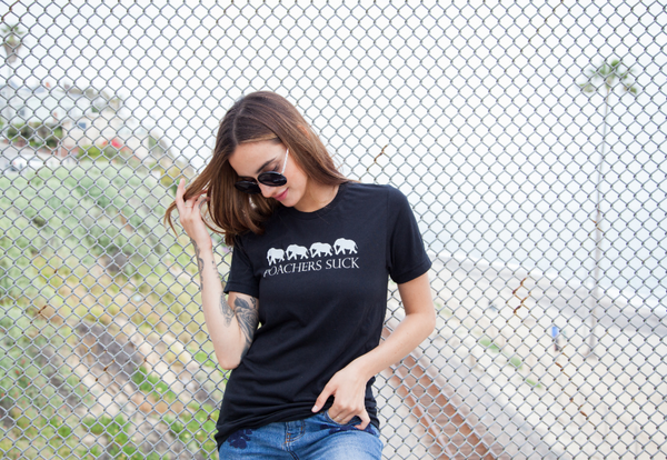 Poacher's Suck Women's Black Tee