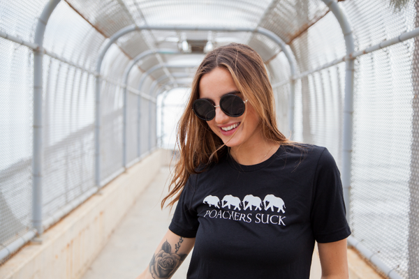 Poacher's Suck Women's Black Tee
