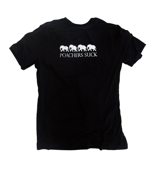 Poacher's Suck Men's Black Tee