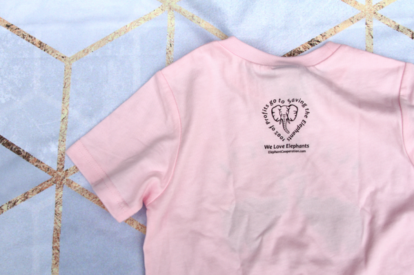 Jungle Love Youth Bubblegum Pink Tee