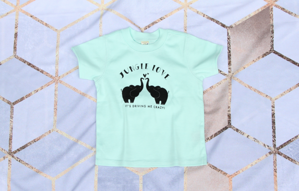 Jungle Love Youth Mint Tee