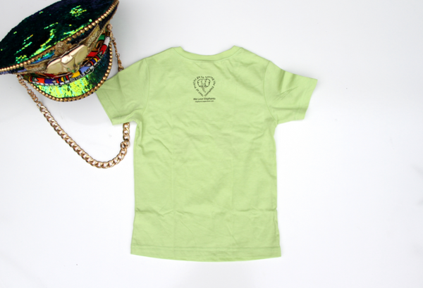 Jungle Love Youth Lime Green Tee