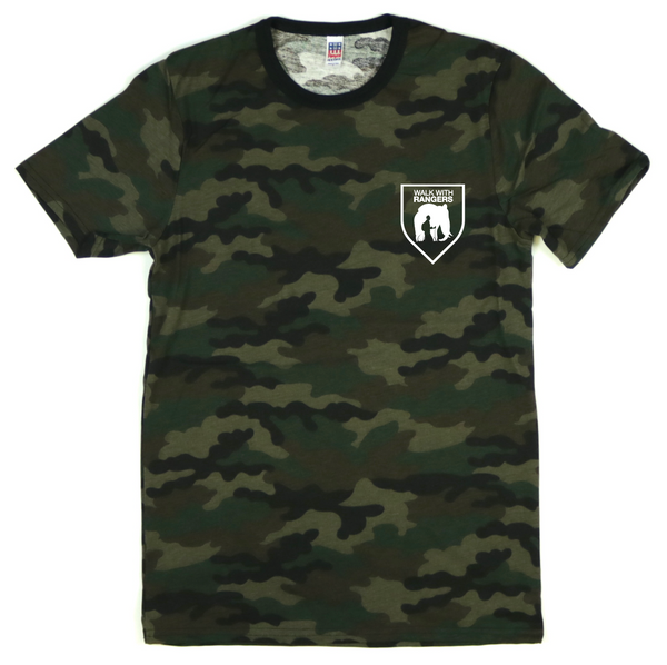 Camo Walk With Rangers Tee