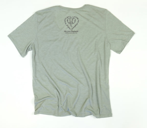 No Poverty No Poaching Women's Adult Flowy Pocket Tee